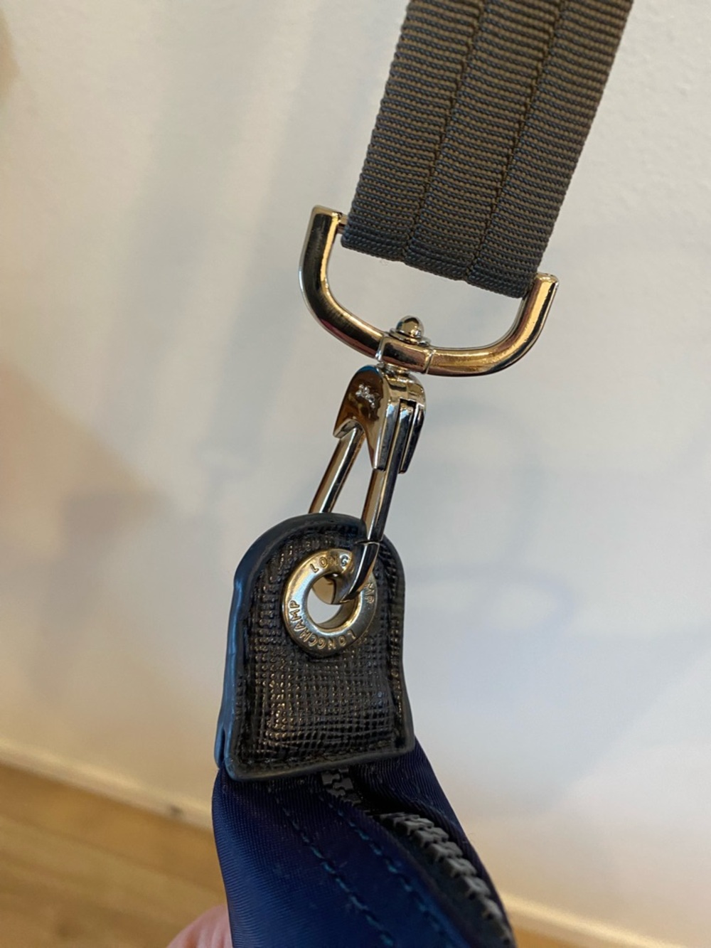Longchamp Le Pliage Neo Nylon Bag with handles and adjustable strap * flawed - Picture 8 of 15